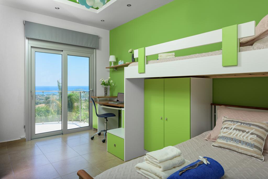 Quinn Hill Luxury Villa Rhodes Island Ngoại thất bức ảnh