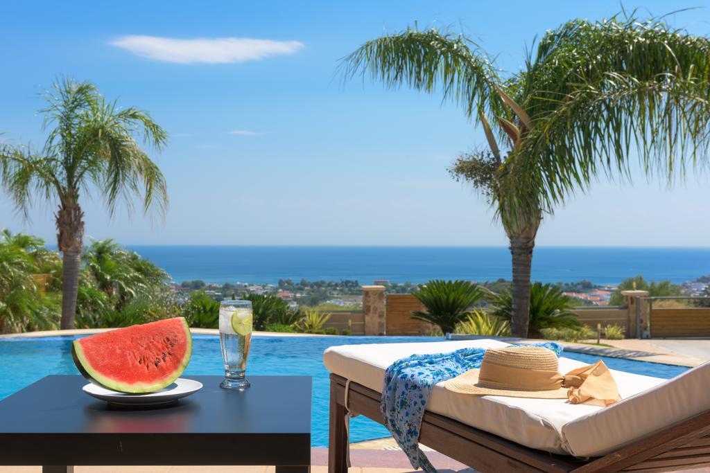 Quinn Hill Luxury Villa Rhodes Island Ngoại thất bức ảnh