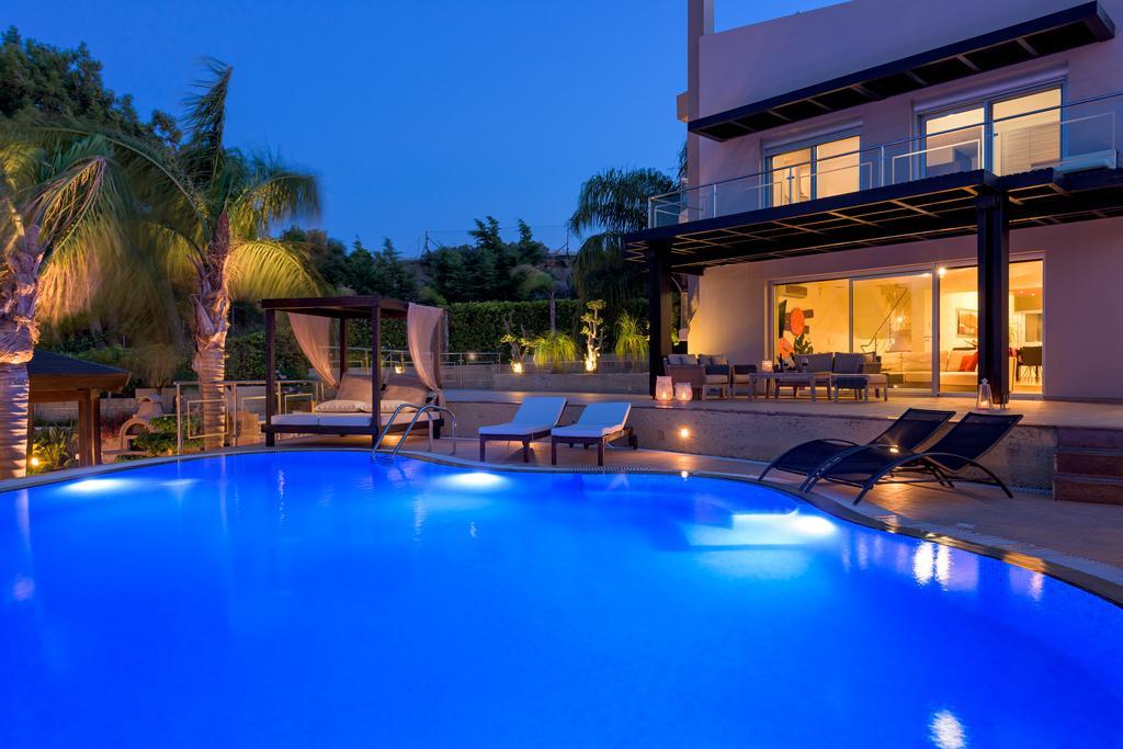 Quinn Hill Luxury Villa Rhodes Island Ngoại thất bức ảnh
