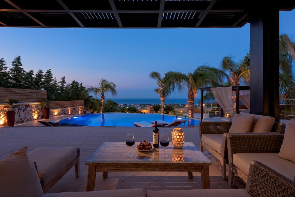 Quinn Hill Luxury Villa Rhodes Island Ngoại thất bức ảnh
