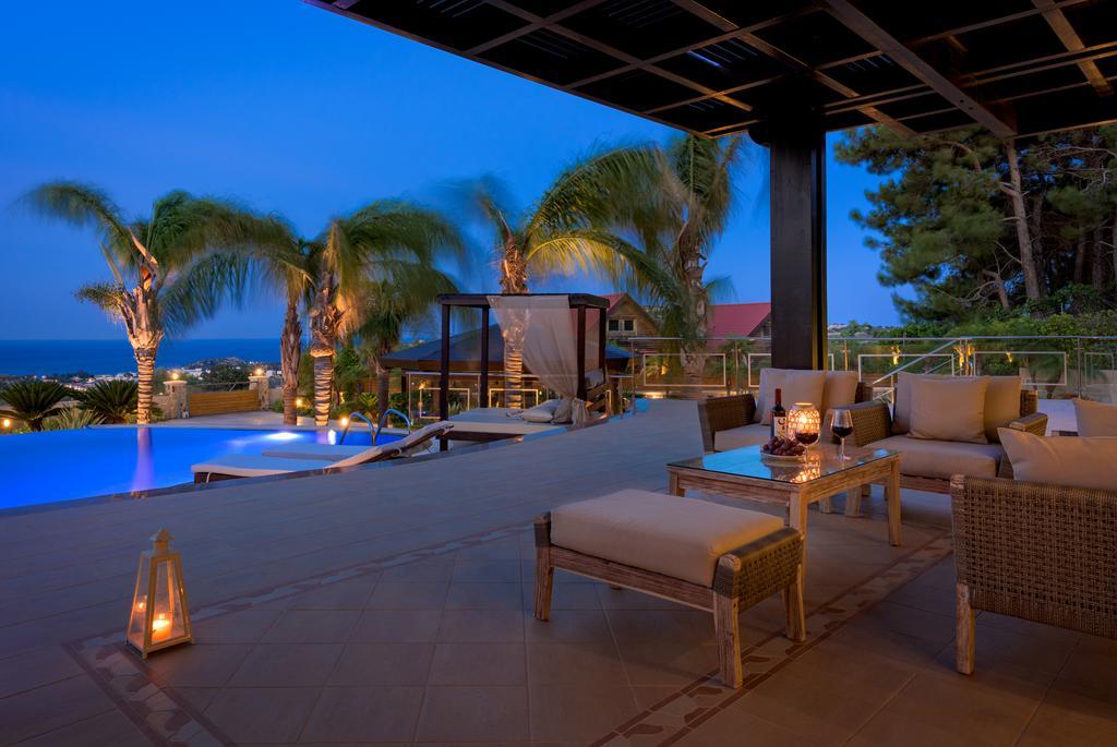 Quinn Hill Luxury Villa Rhodes Island Ngoại thất bức ảnh