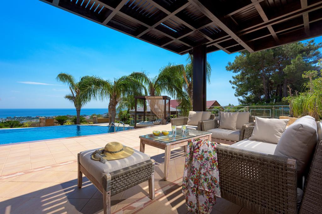 Quinn Hill Luxury Villa Rhodes Island Ngoại thất bức ảnh