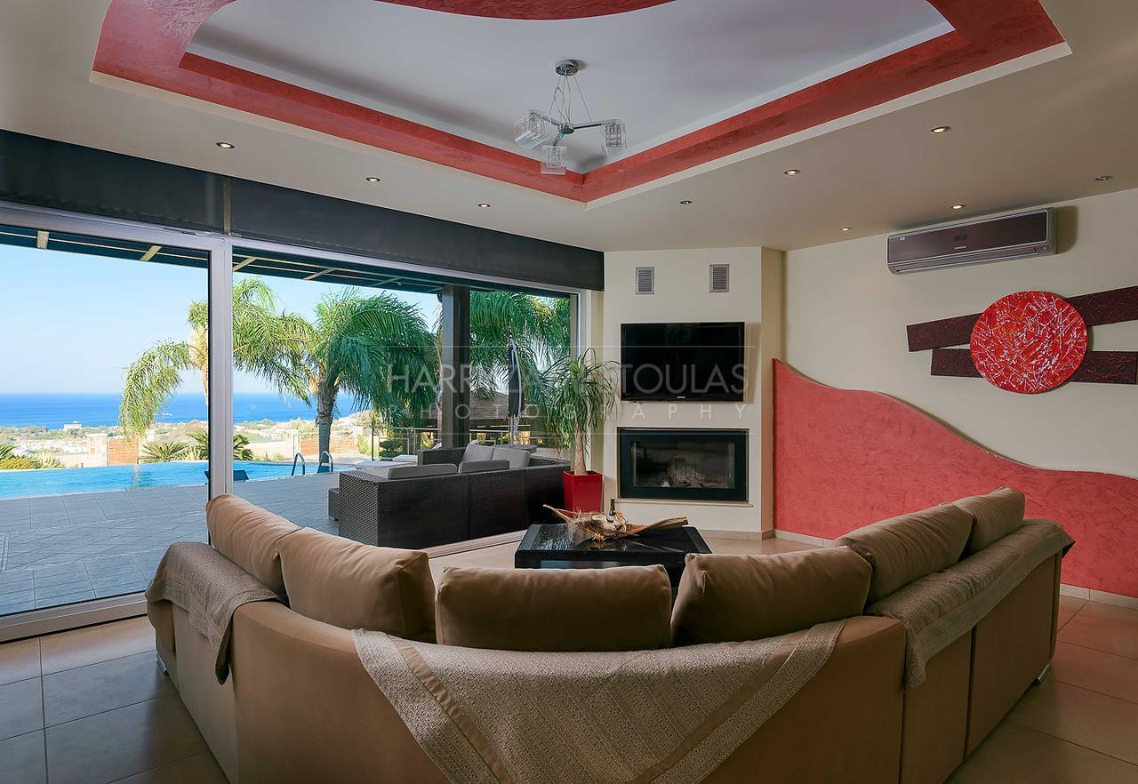 Quinn Hill Luxury Villa Rhodes Island Ngoại thất bức ảnh